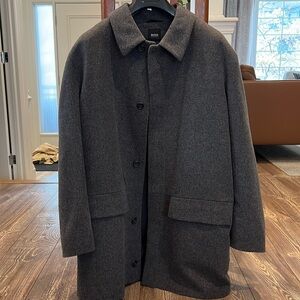 Boss by Hugo Boss Jacket - Cashmere and Wool - dark grey - size 56